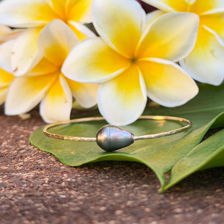 SZ 8 Baroque Tahitian Pearl Bangle