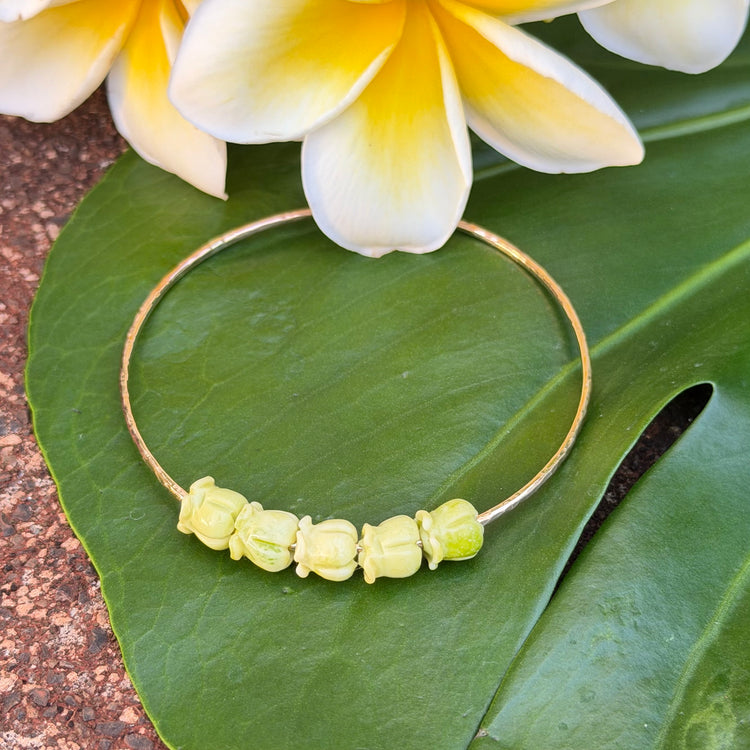 SZ 8 Green Kalaunu Bangle