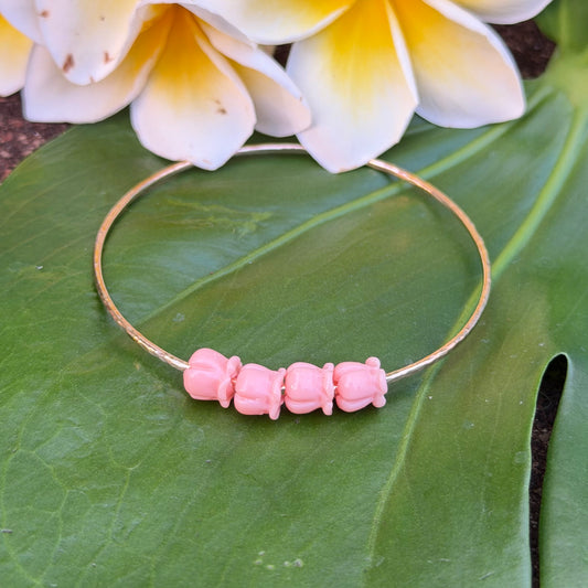 SZ 8.5 Pink Kalaunu Bangle