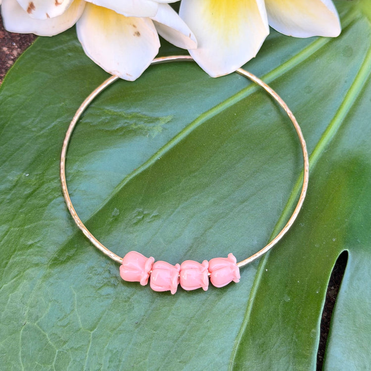 SZ 8.5 Pink Kalaunu Bangle