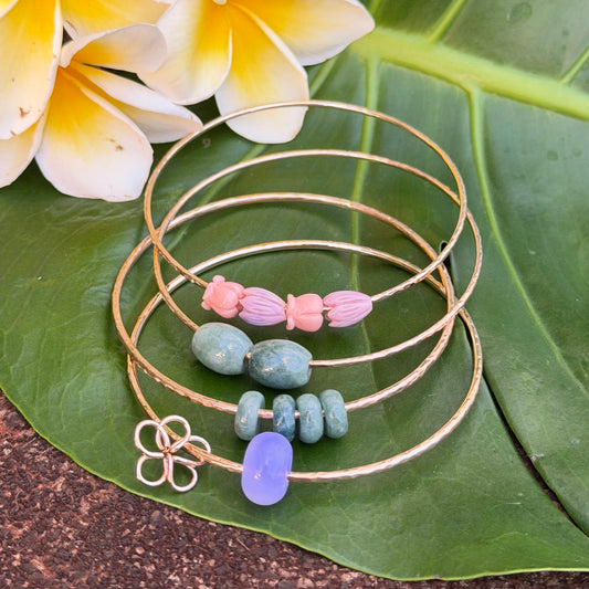 SZ 9 Kauwela Guava Donut Bangle