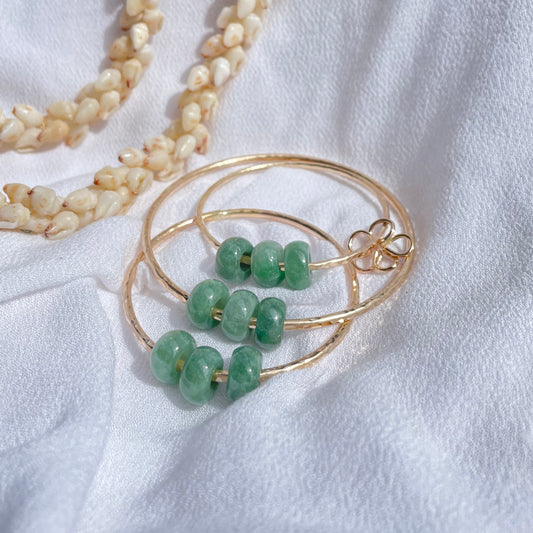 Keiki Burmese Jade Donut Bangle
