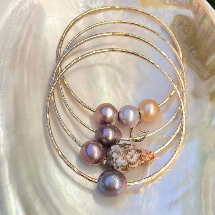 Edison Pearl Bangle