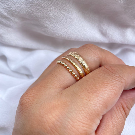 Thick Nōhie Stacking Ring