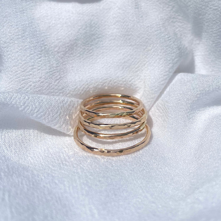 Thin Nōhie Stacking Ring