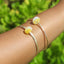 Pineapple Orange Liliʻuokalani Bangle