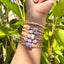 Liliʻuokalani Bangle w/ Amethyst Barrel