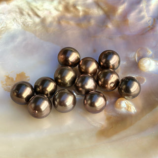 Chocolate Tahitian Pearl Bangle