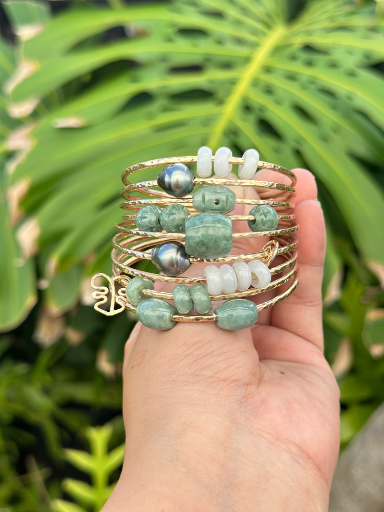 Jaded Bombucha Barrel Bangle
