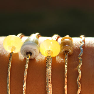Kauwela Pineapple Orange Donut Bangle