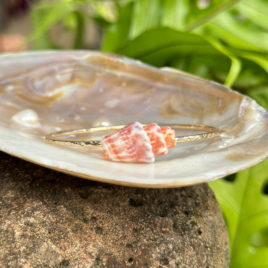 Miter Shell bangle