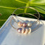 SZ 7.5 Puka Shell Bangle W/Edison Pearl