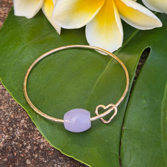 SZ 7.5 Purple Barrel Bangle