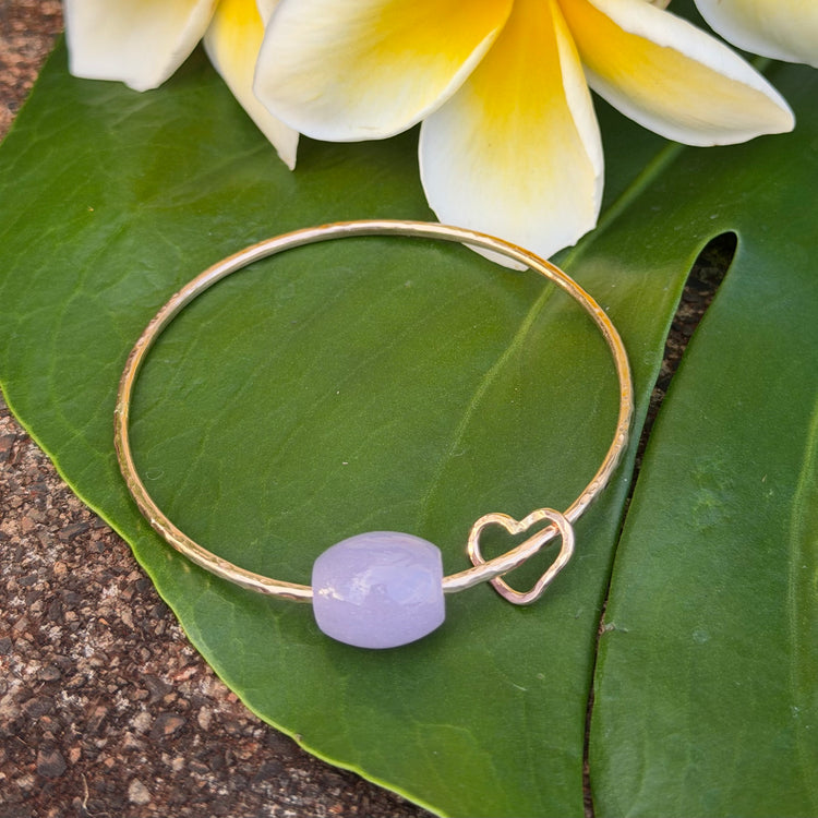 SZ 7.5 Purple Barrel Bangle