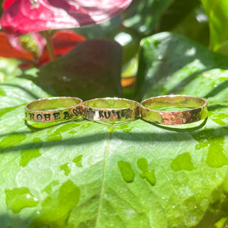 Custom Stamped Ring