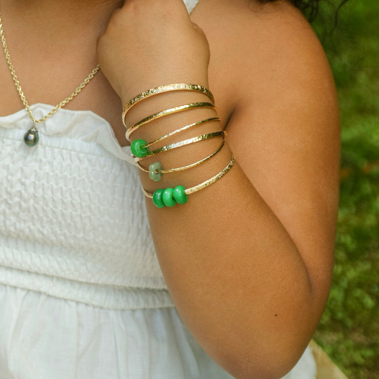 Jaded Hōkū Bangle