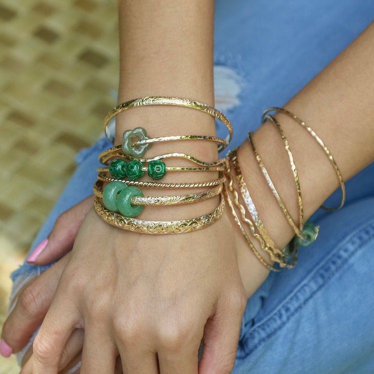 Jaded Hōkū Bangle