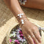 Keʻokeʻo Pearl Bangle