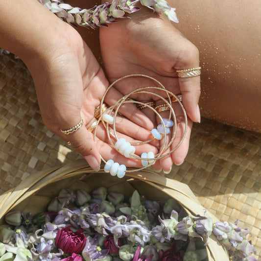Opal Donut Bangle