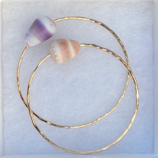 Brown Cone Shell Bangle