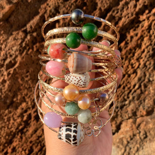 Jaded Barrel Bangle