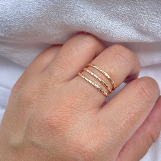 Kupukupu Ring Set