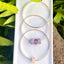 Lili'uokalani Bangle with Purple Amethyst Donut Bead