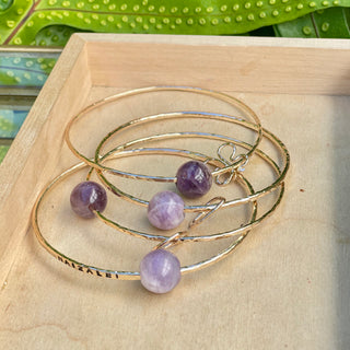Amethyst Bangle