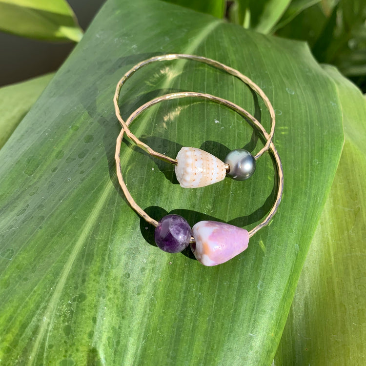 Keiki Shell Bangle