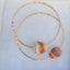 Orange-Brown Chaldean Cone Shell Bangle