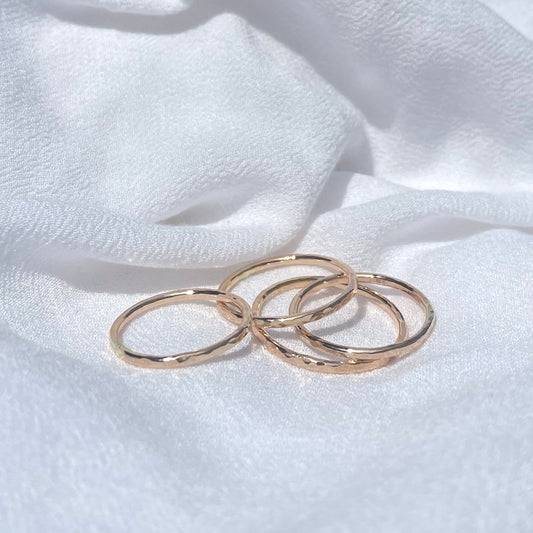 Thin Nōhie Stacking Ring