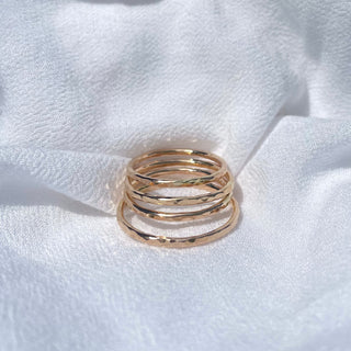 Thin Nōhie Stacking Ring